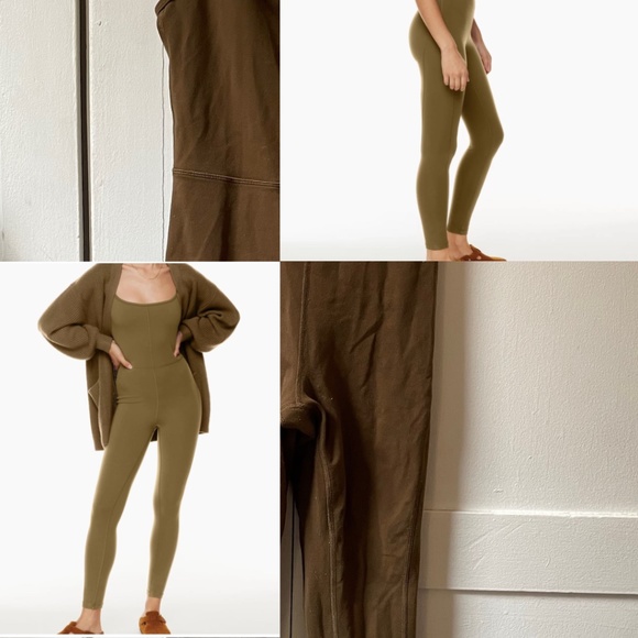 Aritzia Pants - Wilfred Free Divinity Jumpsuit in Rustical Brown